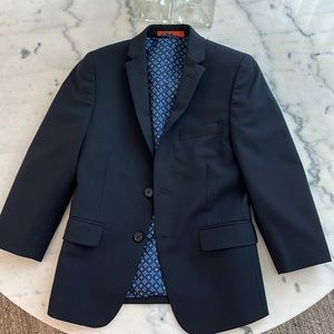 Boys Navy Blue Suit